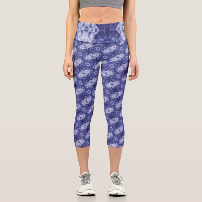 Leggings Capri Textura #4 de la obra Cerezas (Recto)