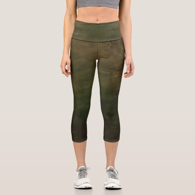 Leggings Capri Textura #53 de la obra Nuit (Recto)