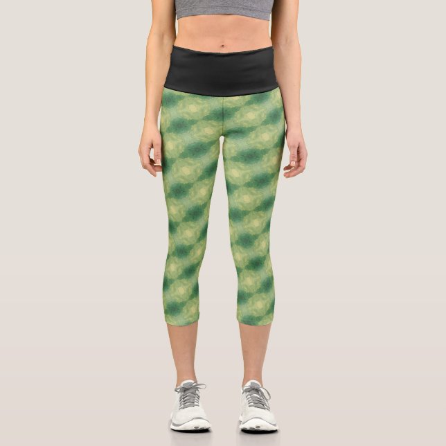 Leggings Capri Textura #5 de la obra Nuit (Recto)