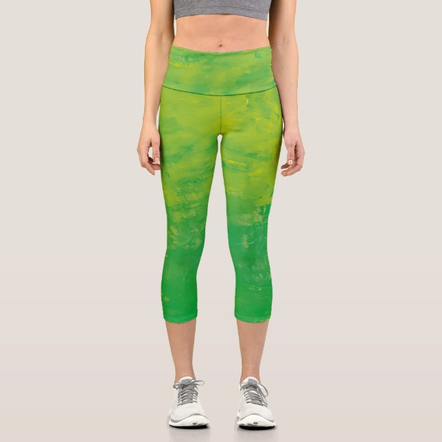 Leggings Capri Textura #66 de la obra Nuit (Recto)