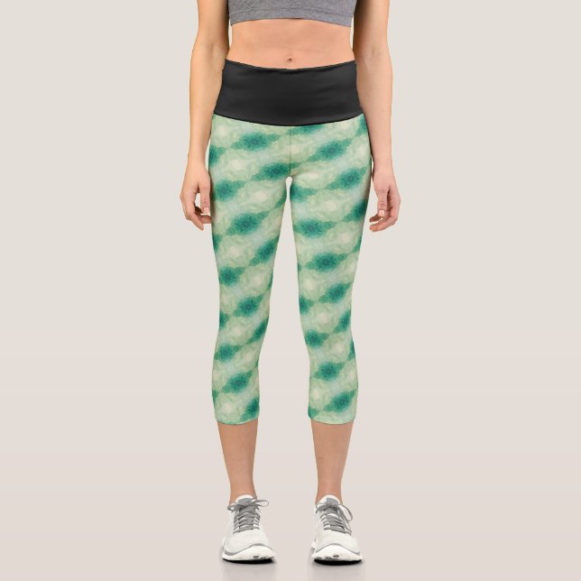 Leggings Capri Textura #8 de la obra Nuit (Recto)