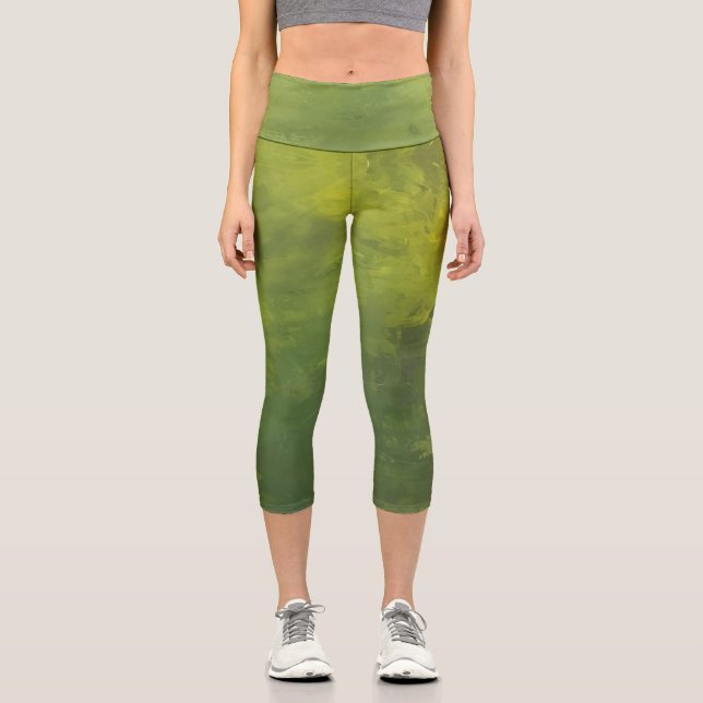 Leggings Capri Textura #9 de la obra Nuit (Recto)