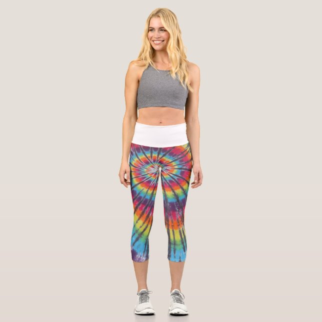 Leggings Capri Tie Tee Dye (Recto)