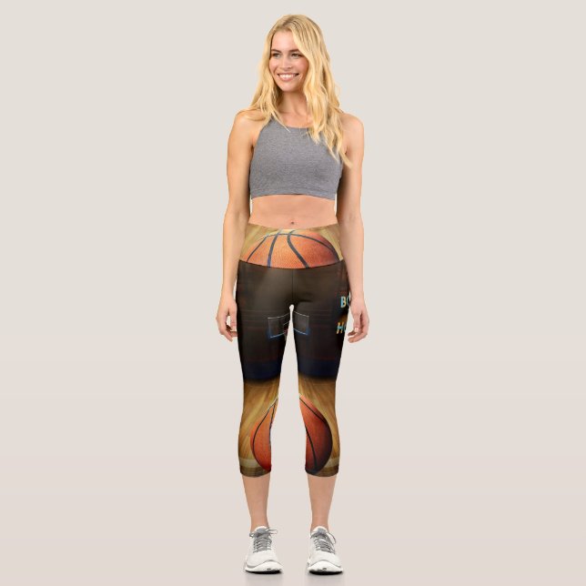 Leggings Capri TOP Born to Hoop (Recto)
