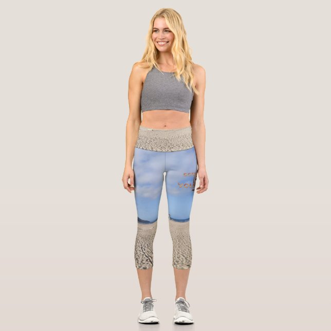 Leggings Capri TOP Born to Play Volleyball (Recto)