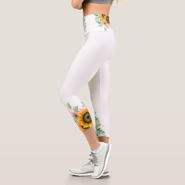 Leggings Capri Tournesol (Gauche)
