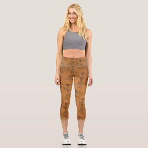 Leggings Capri Triangles Motif 5