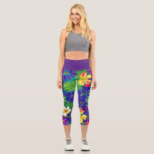 Leggings Capri Tropical