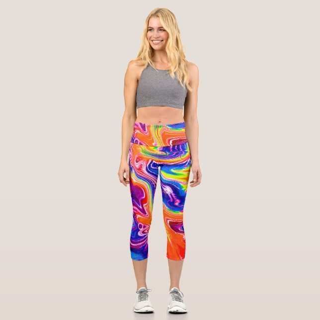 LEGGINGS CAPRI TYPHOON COLORMIX (Recto)