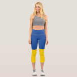 Leggings Capri Ukraine Drapeau, Ukraine Pays Cadeau Patriotique<br><div class="desc">Montrez votre patriotisme avec ces créations en vedette du programme Ukraine Flag Ukraine Country Pride ! Fait un grand cadeau pour maman,  papa,  fils,  fille,  cousins,  grand-mère ou grand-père ukrainiens et amis qui aime le pays de l'amant tenue d'Ukraine.</div>