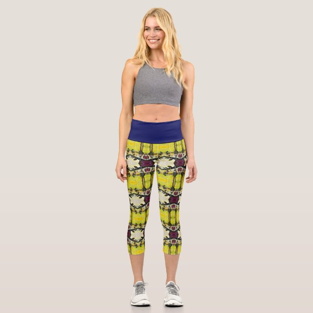 Leggings Capri Une journée de folie (Recto)