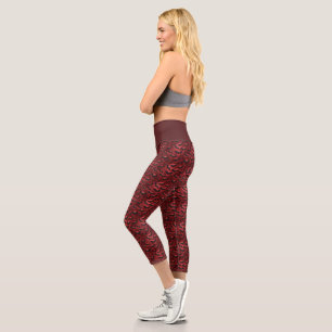 Leggings Capri Une série au design vaguement vampirique 12
