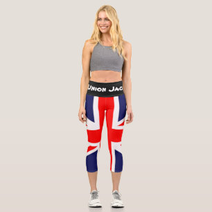 Leggings Capri Union Jack Pantalon de yoga