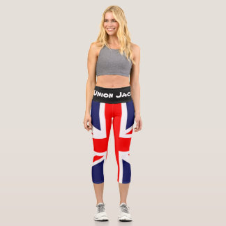 Leggings Capri Union Jack Pantalon de yoga