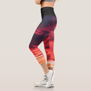 Leggings Capri vague féline
