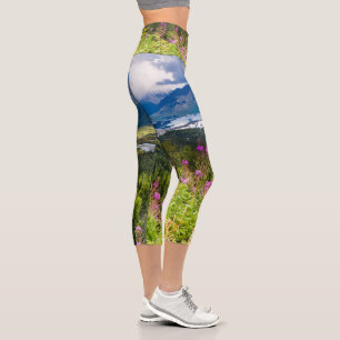 Leggings Capri Vallée de Matanuska, centre-sud de l'Alaska