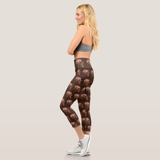 Leggings Capri Vallée Des Rhinoceros, (Gauche)