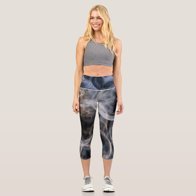Leggings Capri Velantra – Sleek & Supportive High-Waist Capris (Recto)