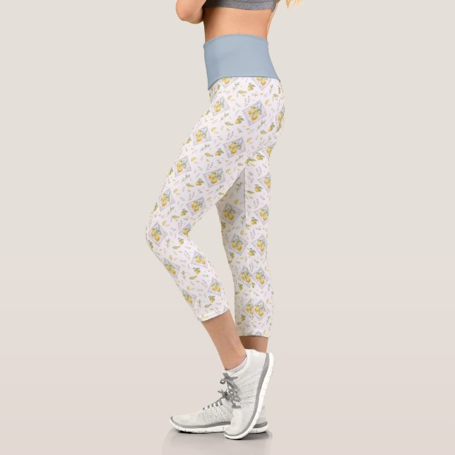 Leggings Capri Verger Artisanal de Premier Plan Rivierain Côtiers (Gauche)