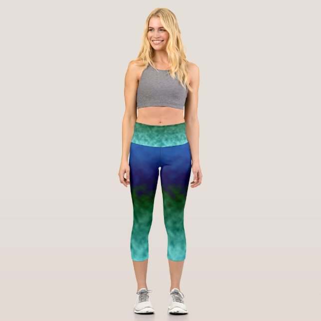Leggings Capri Verset abyssal (Recto)