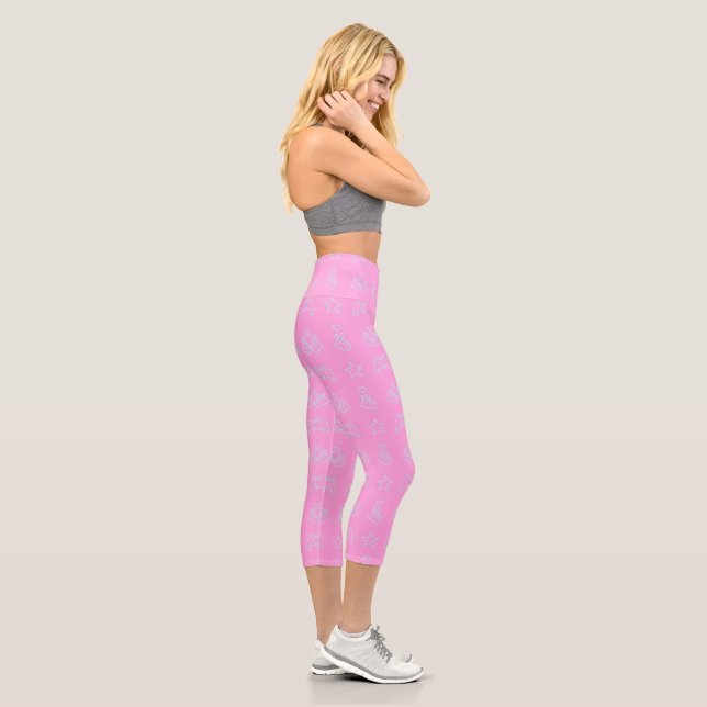 Leggings Capri Vêtements d'idole K-Pop LUMINA  (Droite)