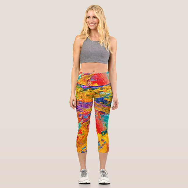 LEGGINGS CAPRI VIBRANT (Recto)