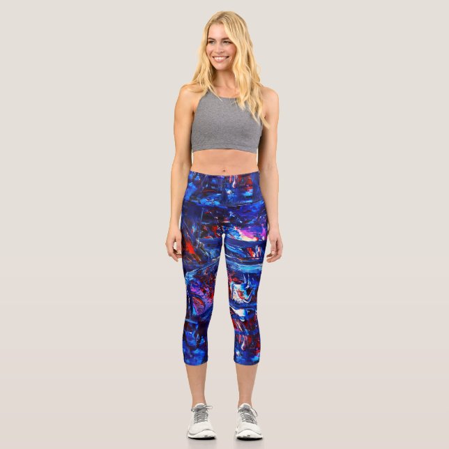 Leggings Capri Ville de nuit (Recto)