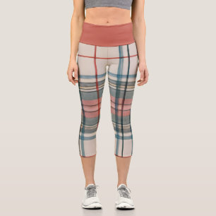 LEGGINGS CAPRI "VINTAGE HIGHLAND" HAUT TAILLE