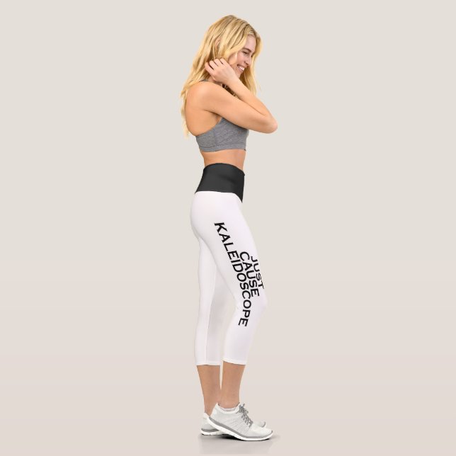 Leggings Capri Volume treize kaléidoscope art vingt-trois (Droite)