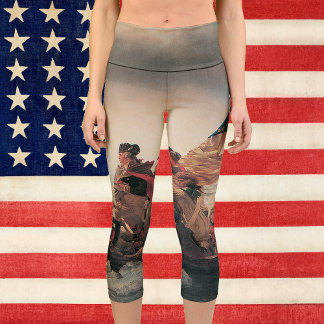 Leggings Capri Washington Traverser le Delaware par Emanuel Leutz