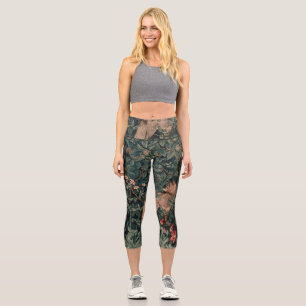 Leggings Capri William Morris Faune sauvage Fox