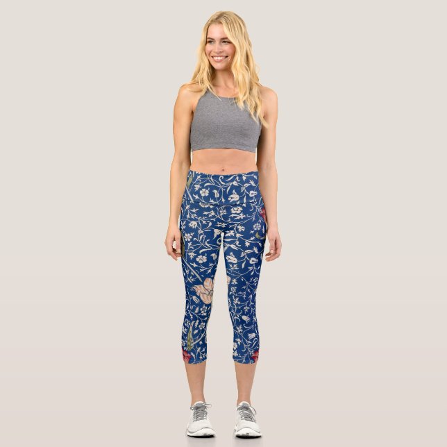 Leggings Capri William Morris Motif Medway (Recto)