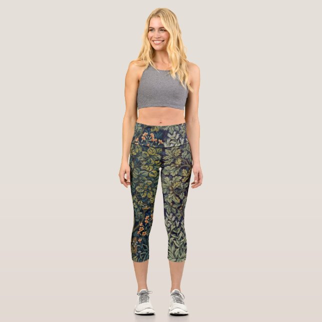 Leggings Capri William Morris Pheasier Bois Bois (Recto)