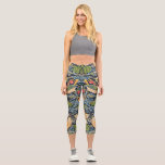 Leggings Capri William Morris Strawberry Thief Motif floral<br><div class="desc">William Morris Strawberry Thief Motif floral</div>