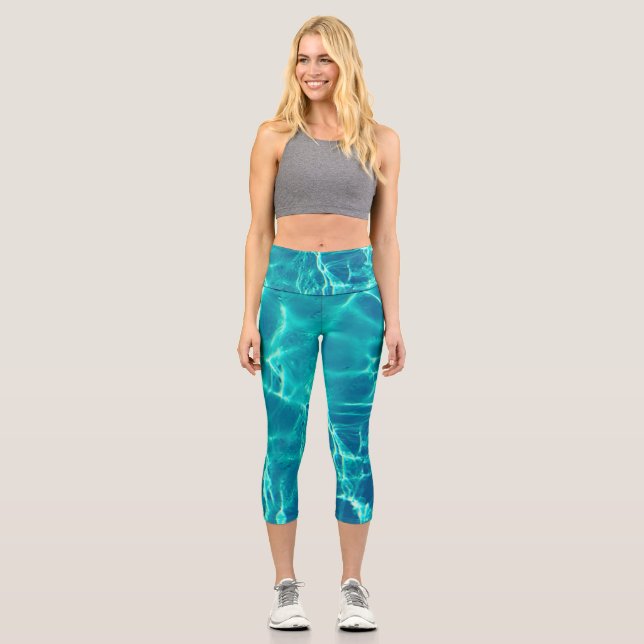 Leggings Capri Yoga Capris haut taille (Recto)