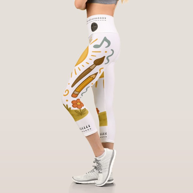Leggings Capri Yoga Capris, XS (0-2) (Gauche)