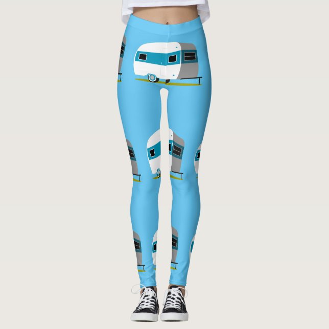 Leggings Caravan Camper RV Thunder_Cove (Devant)