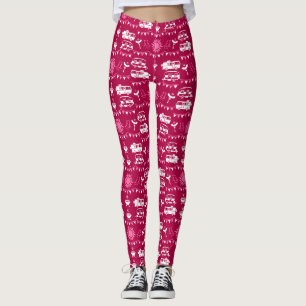 Leggings Caravan Camping Maison Décor