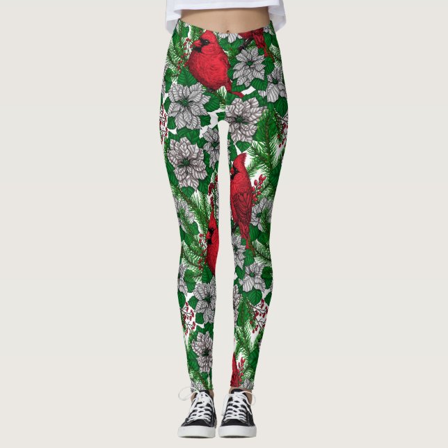 Leggings Cardinaux 2 (Devant)