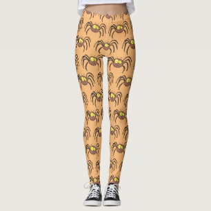 Leggings Caricature d'araignée mignonne et adorable