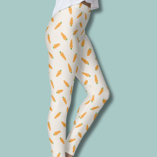 Leggings Carottes motif légume