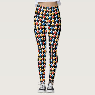 Leggings Carré coloré