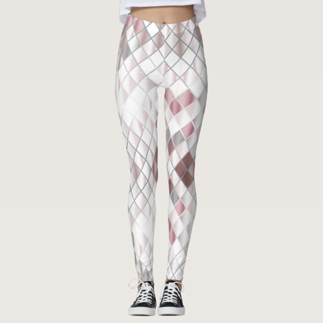 Leggings Carré en verre (Devant)