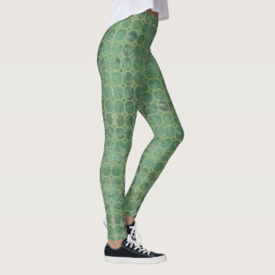 Leggings Carreaux gris vert LegginGgs
