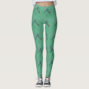 Leggings Carrelage de l'aéroport PDX Un tapis précieux