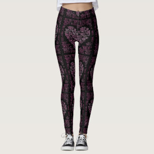 Leggings Carrosserie rose mariée Yoga Pantalon artisanal Le