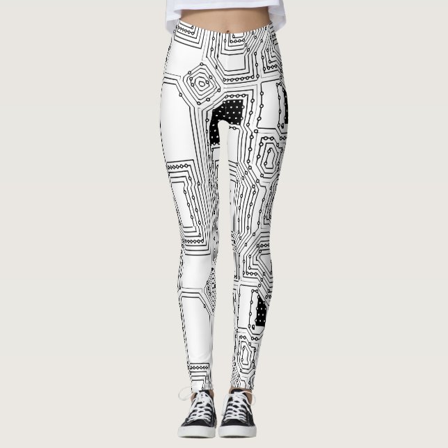 Leggings carte (Devant)