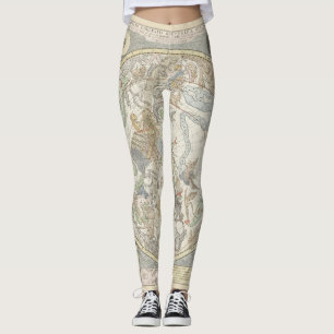 Leggings Carte des étoiles célestes Constellation zodiaque