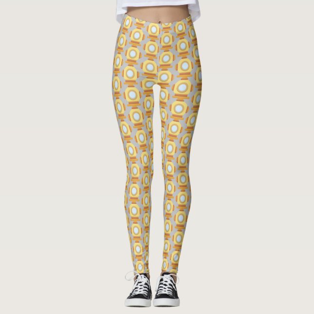 Leggings Casque de plongée (Devant)
