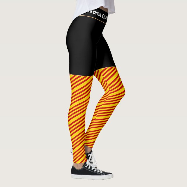 Leggings Catalogne - Drapeau et Catalan - La Senyera (Droite)